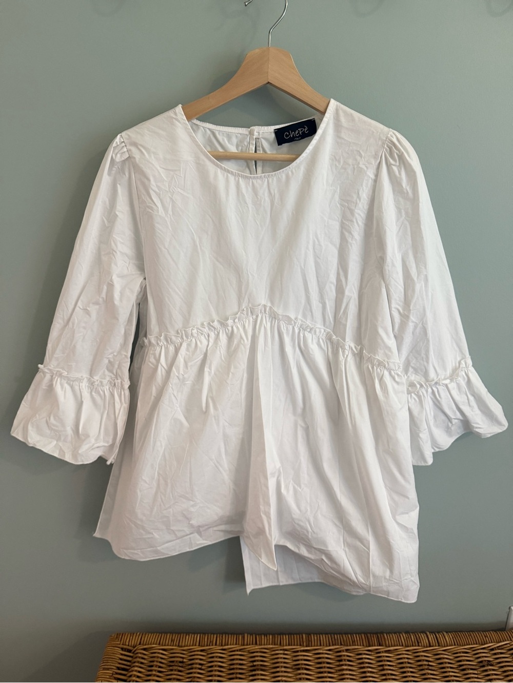 Chepe 100% Cotton Asymmetrical Top